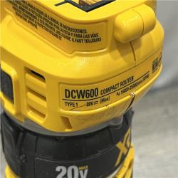 AS-IS Dewalt 20V MAX XR Brushless Cordless Compact Router (Tool Only)