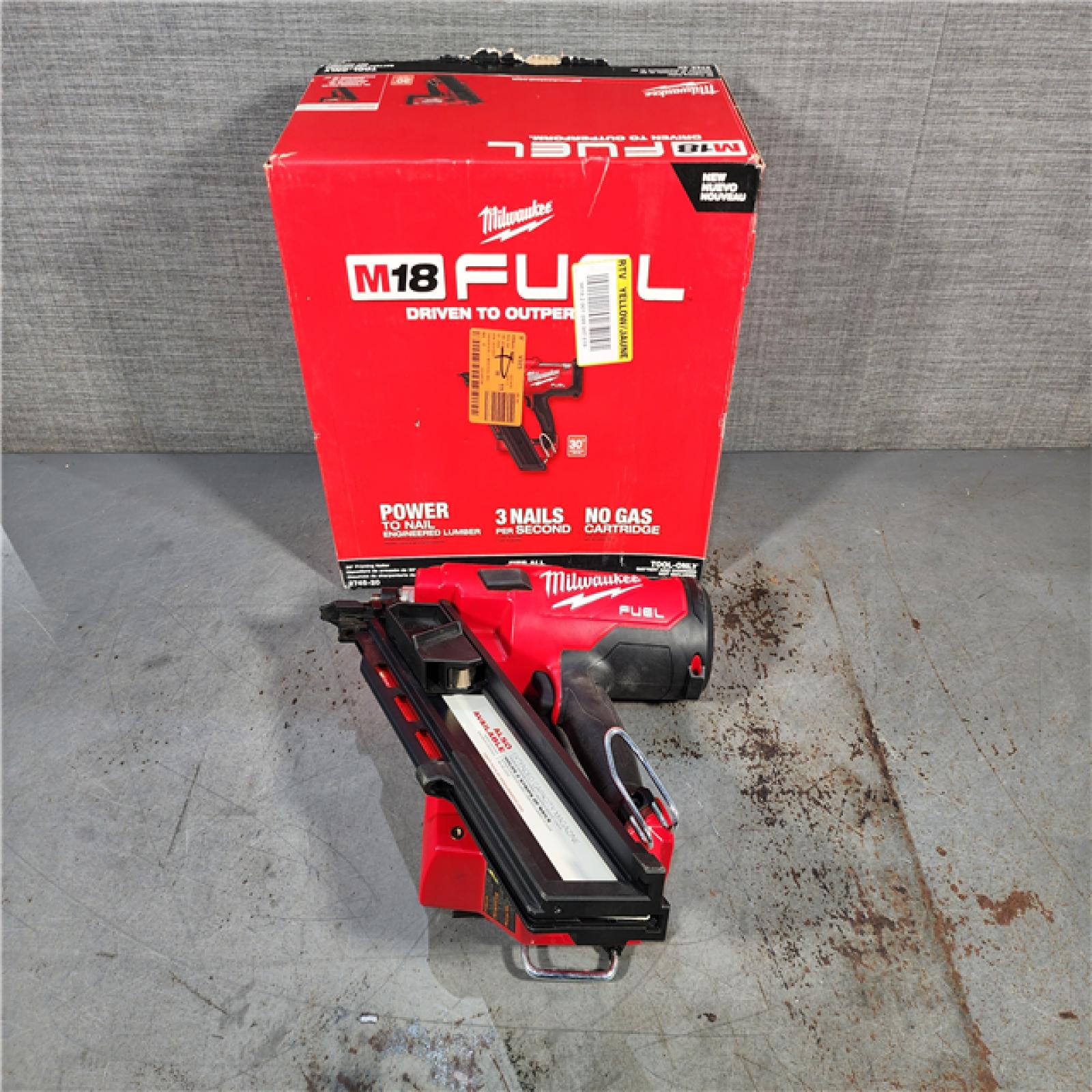 HOUSTON LOCATION - AS-IS (APPEARS LIKE NEW) M18 FUEL 3-1/2 in. 18-Volt 30-Degree Lithium-Ion Brushless Cordless Framing Nailer (Tool-Only)