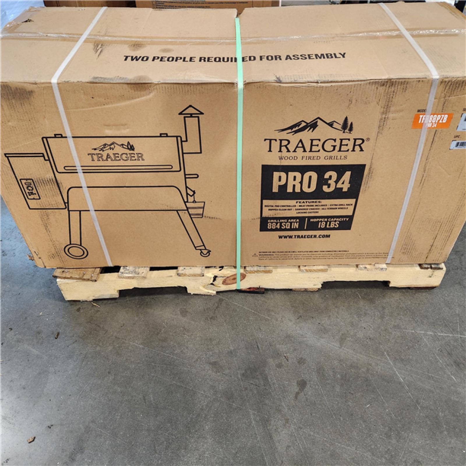 DALLAS LOCATION - Traeger Grills - Pro Series 34 Pellet Grill and Smoker - Bronze