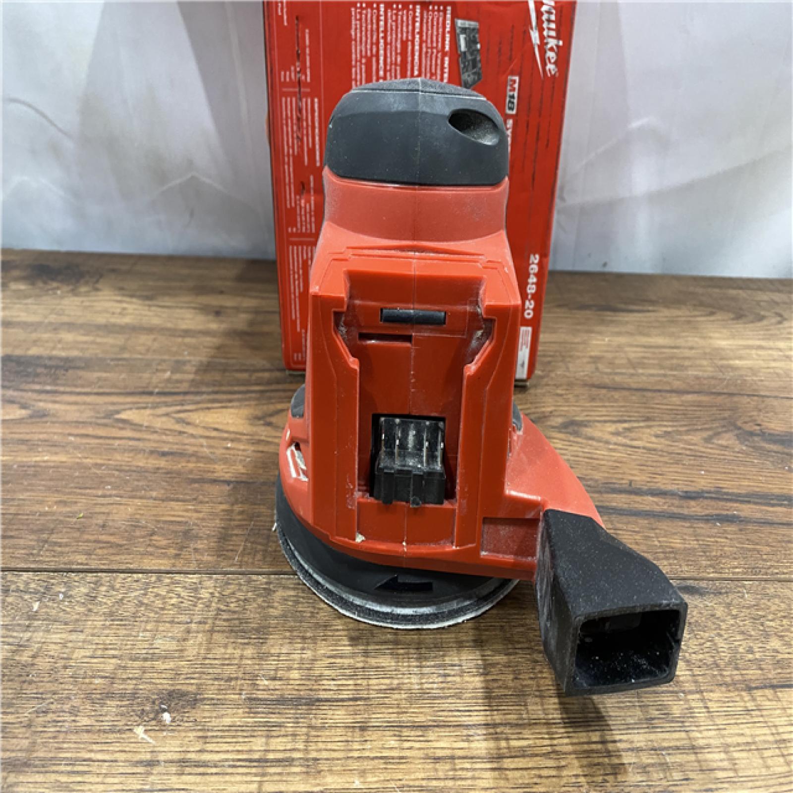 AS IS Milwaukee 2648-20 - M18 5  7000-12000 Opm Cordless Variable Speed Random Orbital Sander