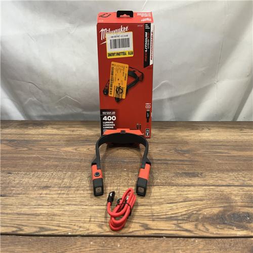 AS-IS Milwaukee 400 Lumens LED REDLITHIUM Rechargeable Neck Light