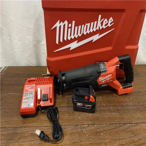 AS-ISMilwaukee M18 FUEL Brushless Cordless SAWZALL Reciprocating Saw Kit