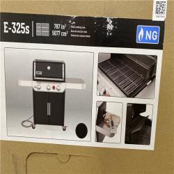 DALLAS LOCATION - Weber Genesis E-325s 3-Burner Natural Gas Grill in Black with Built-In Thermometer