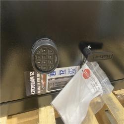 DALLAS LOCATION - Centurion 12-Gun 30-min Fire Rating EMP E-Lock 59.25 in. H X 18.25 in. W X 16 in. L Black Gun Safe