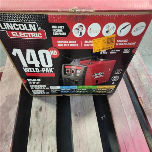 California AS-IS Lincoln Eletectric 140 Amp Weld Pak 140 HD