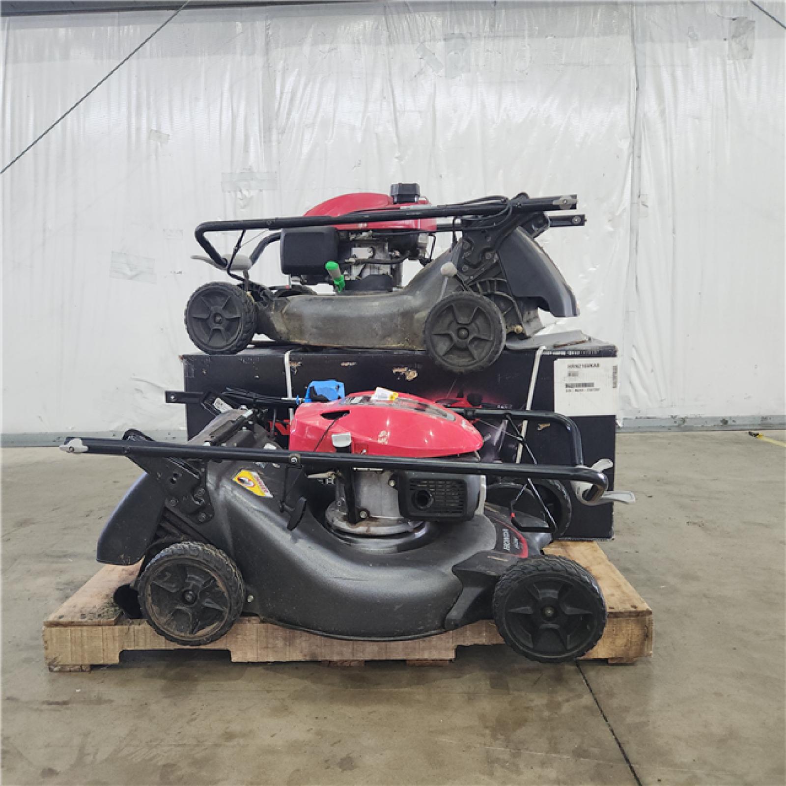 Houston Location - AS-IS 3 Honda Lawn Mower Pallet