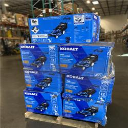 DALLAS LOCATION - Kobalt Gen4 40-volt 20-in Cordless Self-propelled Lawn Mower 6 Ah (1-Battery and Charger Included) PALLET -( 7 UNITS)