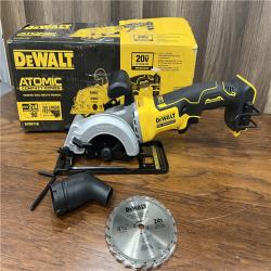 AS-IS DEWALT ATOMIC 20V MAX Cordless Brushless 4-1/2 in. Circular Saw (Tool Only)