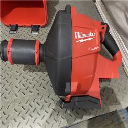 Houston location AS-IS Milwaukee 2772A-21 M18 FUEL Drain Snake with CABLE DRIVE Kit