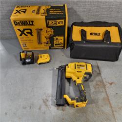 HOUSTON LOCATION - AS-IS DEWALT 20V MAX XR 18 Gauge Brad Nailer Kit