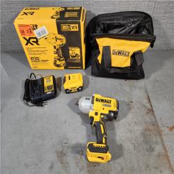 HOUSTON LOCATION - AS-IS DEWALT 20V MAX* XR 1/2  High Torque Impact Wrench with Hog Ring Anvil