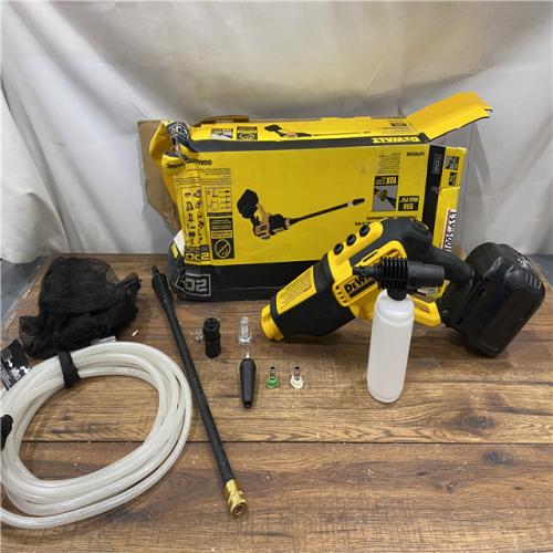 AS IS Dewalt 20V 550 PSI  1 GPM Cordless Power Cleaner W/ 4 Nozzles Tool-Only DCPW550B