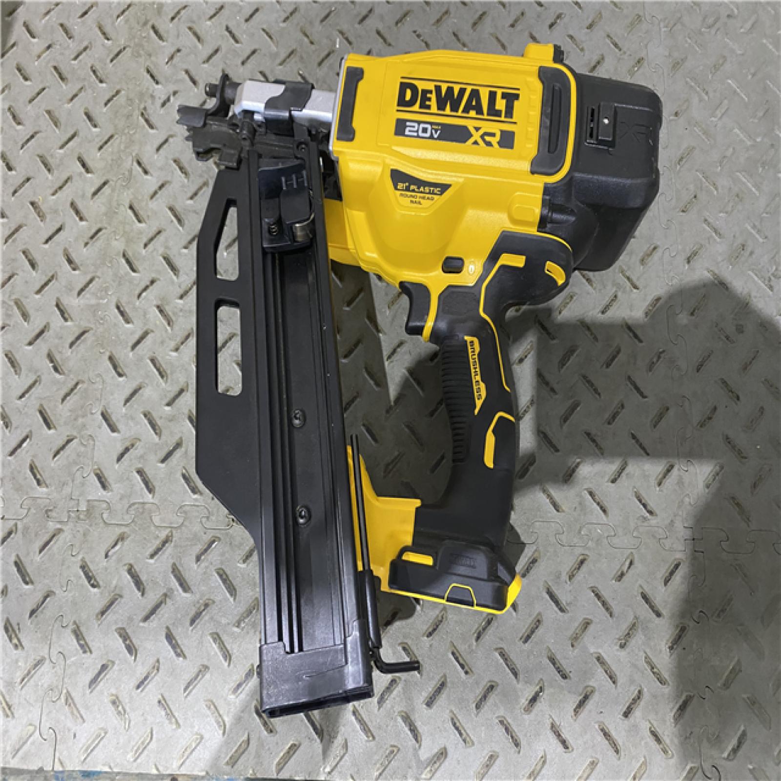 Houston location AS-IS DEWALT20-Volt 21Â° Cordless Framing Nailer (Tool-Only)