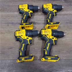 NEW!  DeWALT DCD708 Keyless 18V Cordless Drill Driver ( LOTE FOR  4)