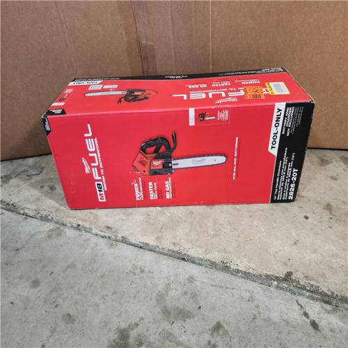 HOUSTON LOCATION - AS-IS (APPEARS LIKE NEW) Milwaukee Tool 2826-20T M18 FUEL 14  Top Handle 18-Volt Lithium-Ion Brushless Electric Cordless Chainsaw (Tool-Only)