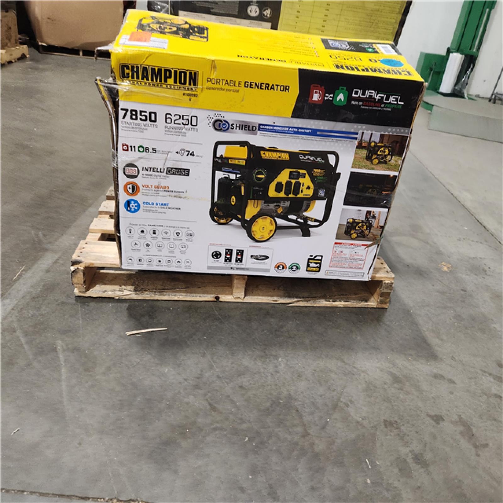 Dallas Location - As-Is Champion Power Equipment 100592 6250-Watt GasPortable Generator