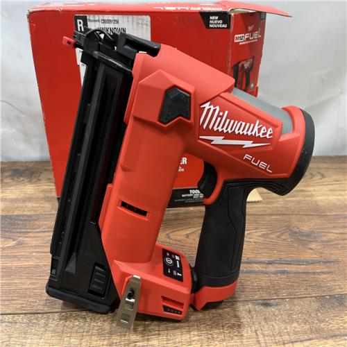 AS IS M12 FUEL 12-Volt Lithium-Ion Brushless Cordless 18-Guage Compact Brad Nailer (Tool Only)