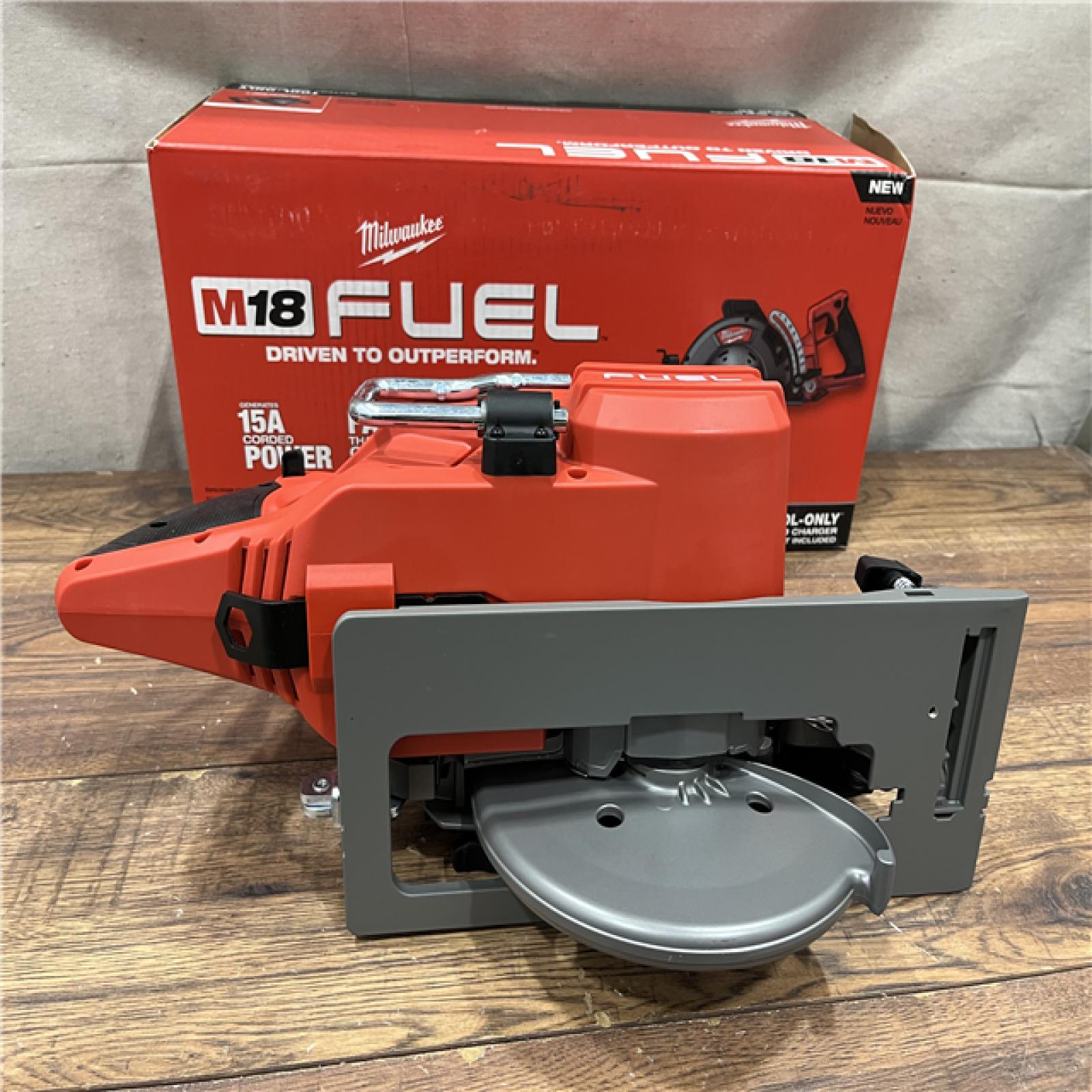 AS-IS Milwaukee 2830-20 Rear Handle Circular Saw M18 FUEL 7-1/4  Cordless Brushless Tool Only