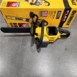 AS-IS DEWALT FLEXVOLT 60V MAX Brushless Cordless 18 Chainsaw (Tool Only)