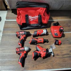 California New 5 TOOL Combo Kit (2 Batteries, Charger, and Bag Included)