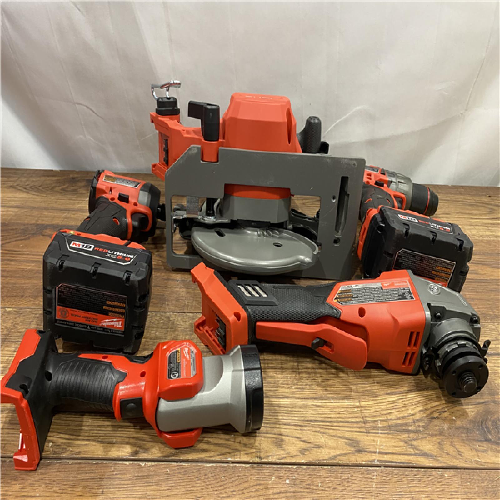 AS IS Milwaukee  M18 FUEL 5-TOOL COMBO KIT