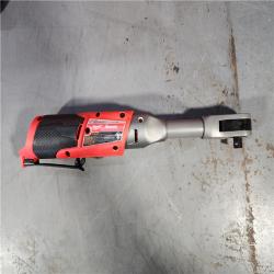 HOUSTON LOCATION - AS-IS (APPEARS LIKE NEW) MIlwaukee M12 FUEL 12-Volt Lithium-Ion Brushless Cordless 3/8 in. Extended Reach Ratchet Kit with One 2.0 Ah Batteries