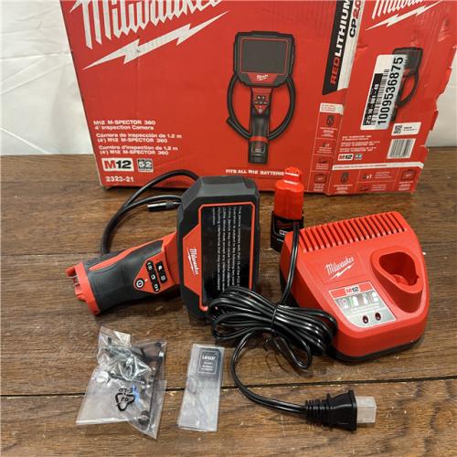 AS-ISM12 12V Lithium-Ion Cordless M-SPECTOR 360-Degree 4 Ft. Inspection Camera Kit