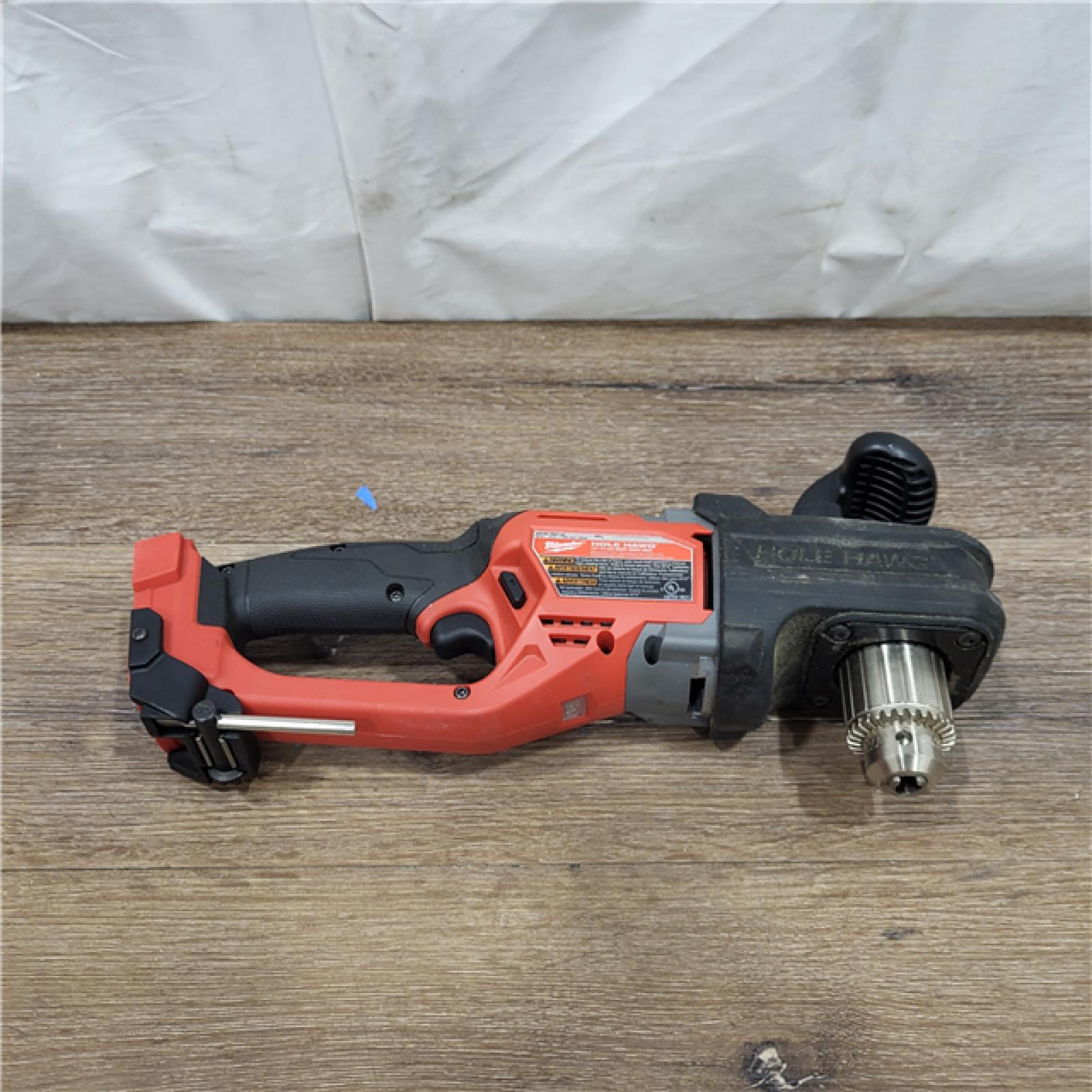 AS-IS Milwaukee M18 18V Fuel Hole Hawg 1/2  Right Angle Drill 2807-20