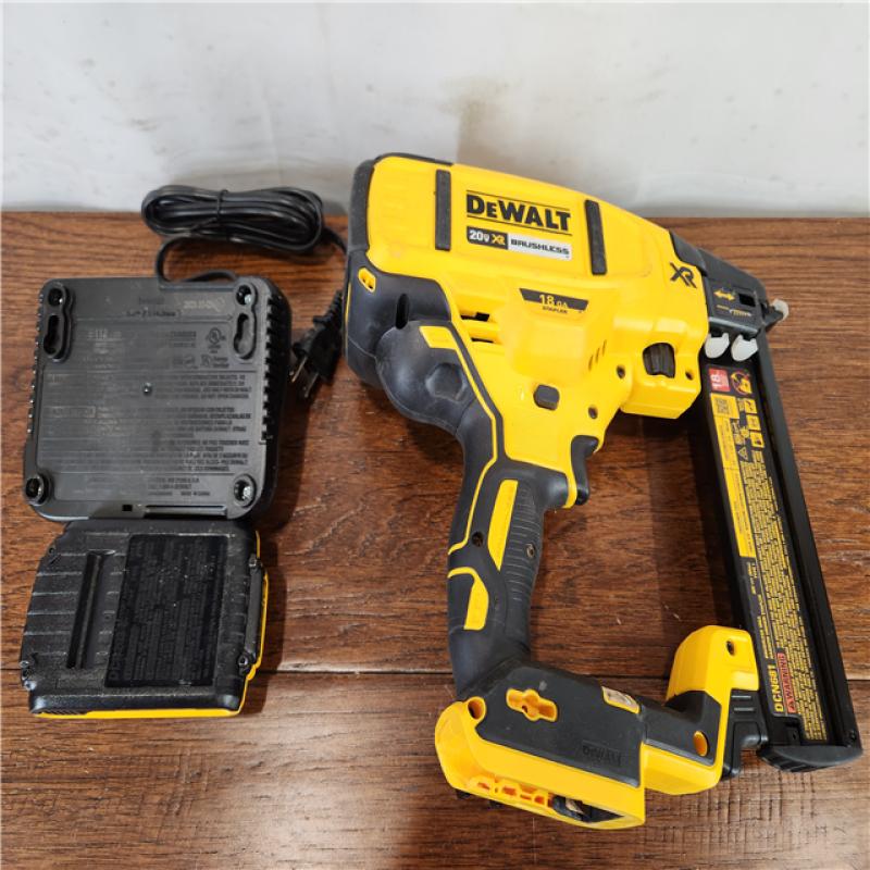 Dewalt battery crown online stapler