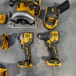 HOUSTON LOCATION - AS-IS Dewalt 20-Volt MAX ToughSystem Lithium-Ion 6-Tool Cordless Combo Kit