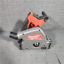 HOUSTON LOCATION - AS-IS Milwaukee M18 FUEL 18V Lithium-Ion Cordless Brushless 6-1/2 in. Plunge Cut Track Saw (Tool-Only)