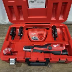 AS-IS Milwaukee M12 Force Logic Press Tool 1/2 in. to 1 in. Kit