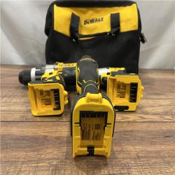 ASIS DEWALT 20-Volt Lithium-Ion Cordless 3-Tool Combo Kit with FLEXVOLT 9 Ah and 20V 6 Ah Batteries and Charger