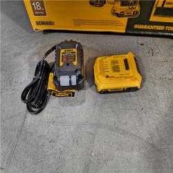 HOUSTON LOCATION - AS-IS (APPEARS LIKE NEW) DEWALT 20V MAX XR 18 Gauge Brad Nailer Kit