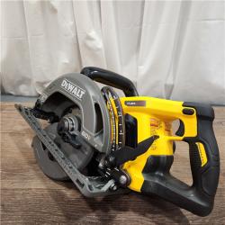 AS-IS DEWALT FLEXVOLT 60V MAX Cordless Brushless 7-1/4 in. Wormdrive Style Circular Saw (Tool Only)