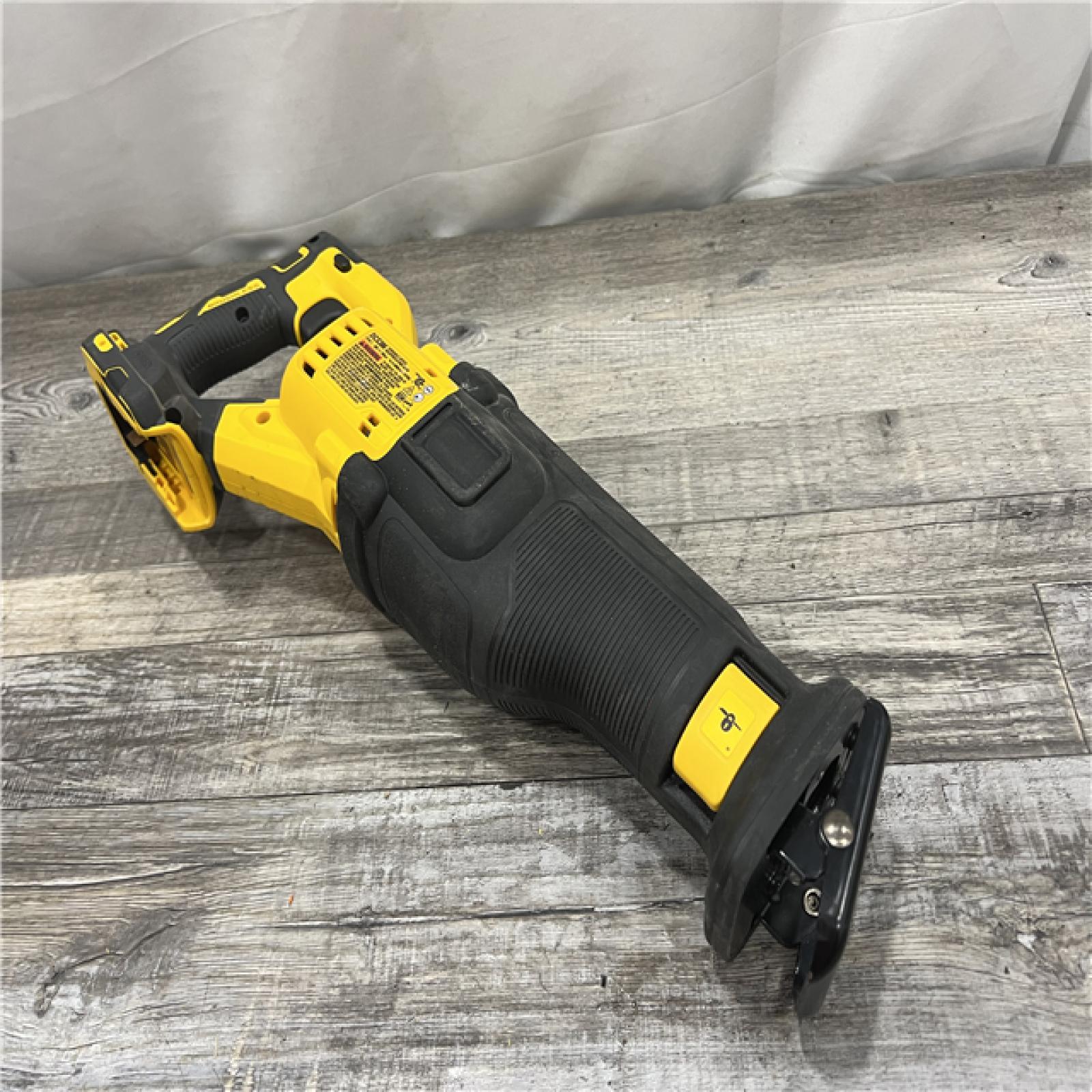 AS-IS DEWALT 20V MAX Lithium Ion Cordless Brushless Reciprocating Saw with FLEXVOLT ADVANTAGE (Tool Only)