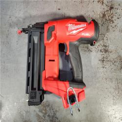 HOUSTON LOCATION - AS-IS (APPEARS LIKE NEW) Milwaukee M18 Fuel 18V Brushless 18-Gauge Brad Nailer 2746-20 (Bare Tool)