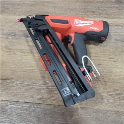 AS-IS Milwaukee 2839-20 M18 FUEL 15 Ga. 18 Volt Brushless Angled Finish Nailer