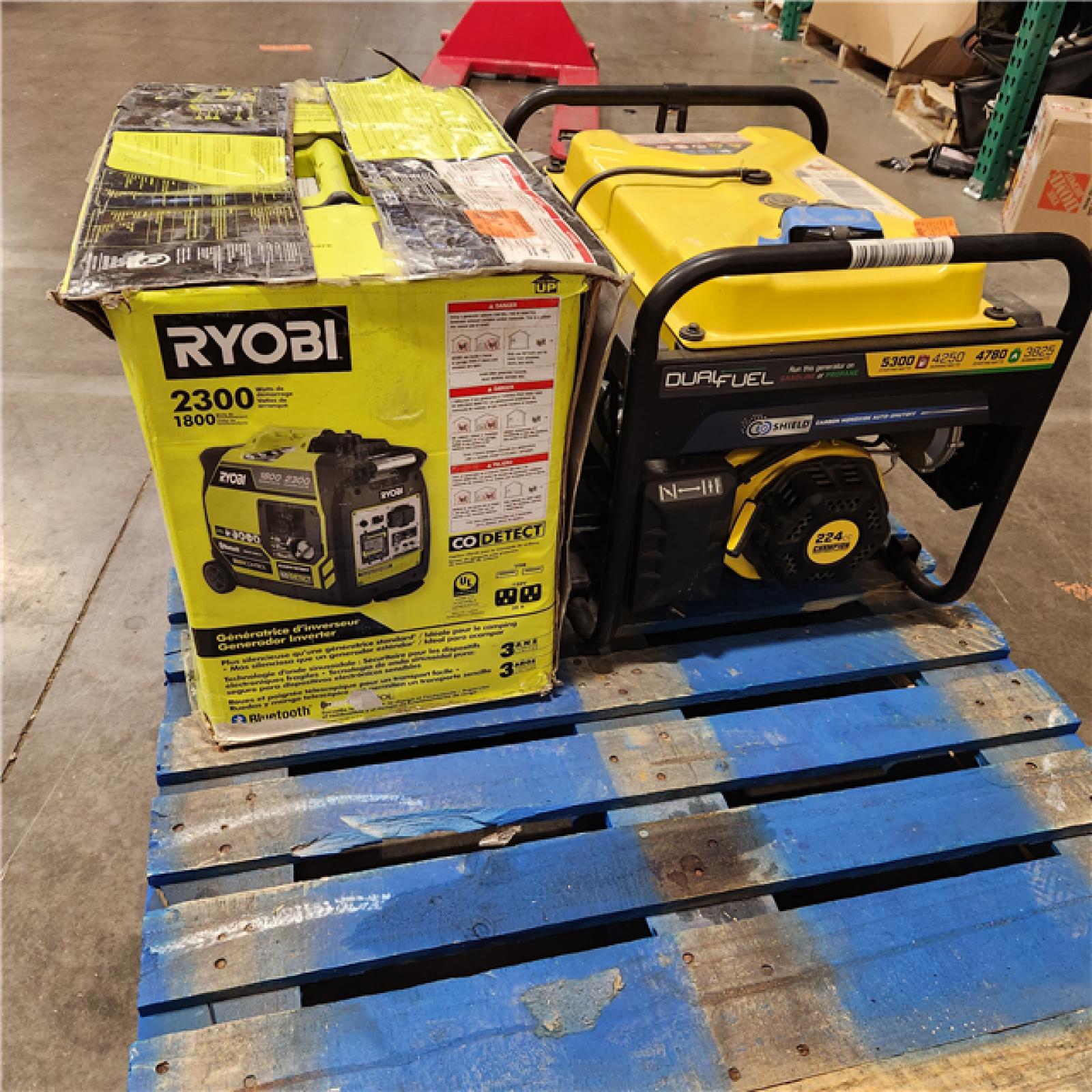 Dallas Location - As-Is Gasoline Powered Portable Generator (Lot Of 2)