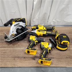 AS-IS Dewalt 20-Volt MAX ToughSystem Lithium-Ion 6-Tool Cordless Combo Kit