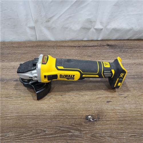 AS-IS DeWalt DCG405B 20V Max XR 4.5-Inch Slide Switch Small Angle Grinder (Tool Only)