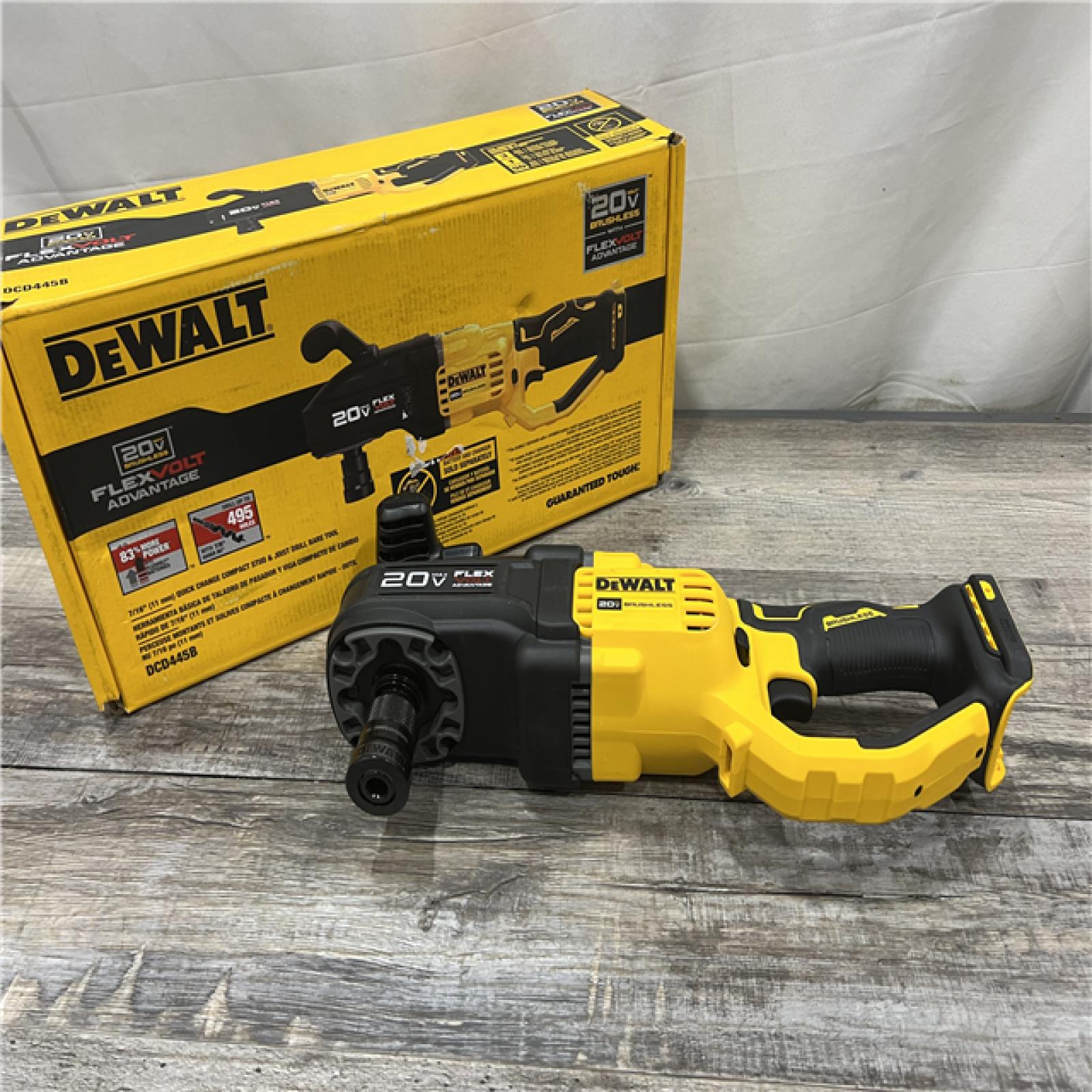 AS-IS DeWalt DCD445B 20V Cordless 7/16  Quick Change Stud & Joist Drill (Tool Only)