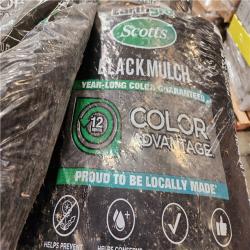 Phoenix Location Earthgro 1.5 cu. ft. Black Wood Shredded Bagged Mulch 79 Bags