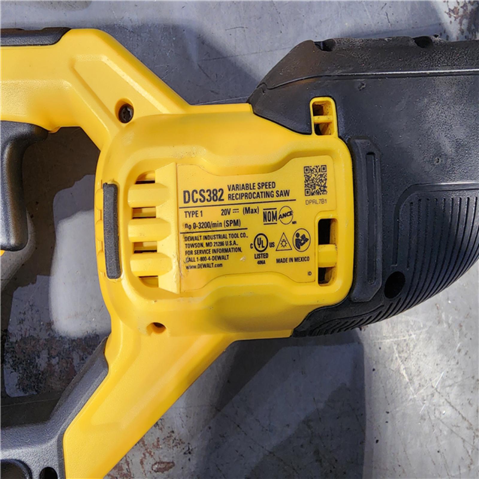 HOUSTON LOCATION - AS-IS (2) DEWALT 20V MAX XR Cordless Brushless Reciprocating Saw (Tool Only)