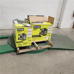 Dallas Location - As-Is Ryobi 2300-Watt Bluetooth Inverter Generator(Lot Of 4)