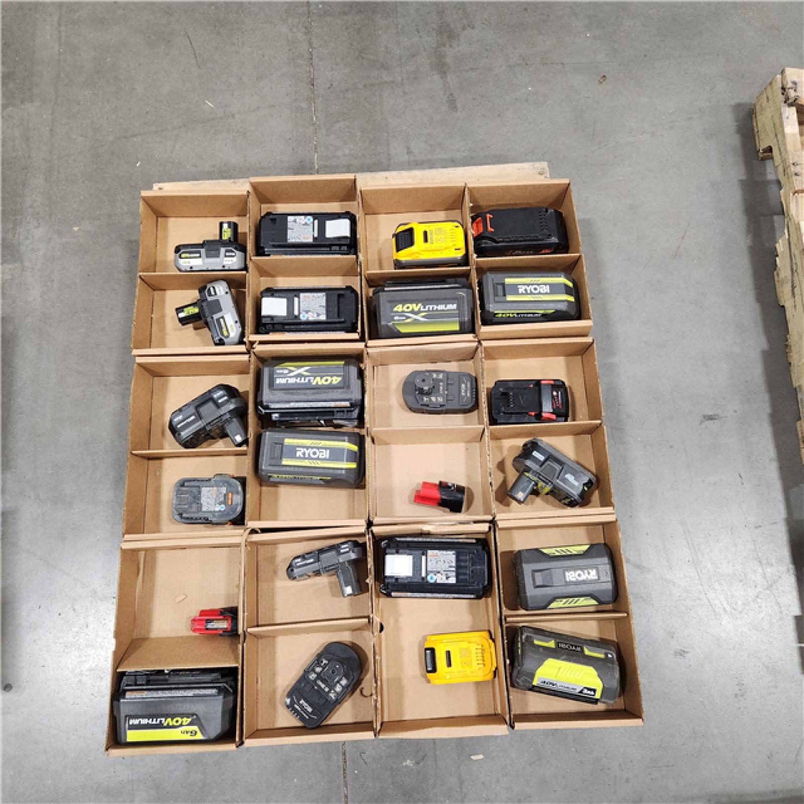 DALLAS LOCATION - AS-IS BATTERY PALLET