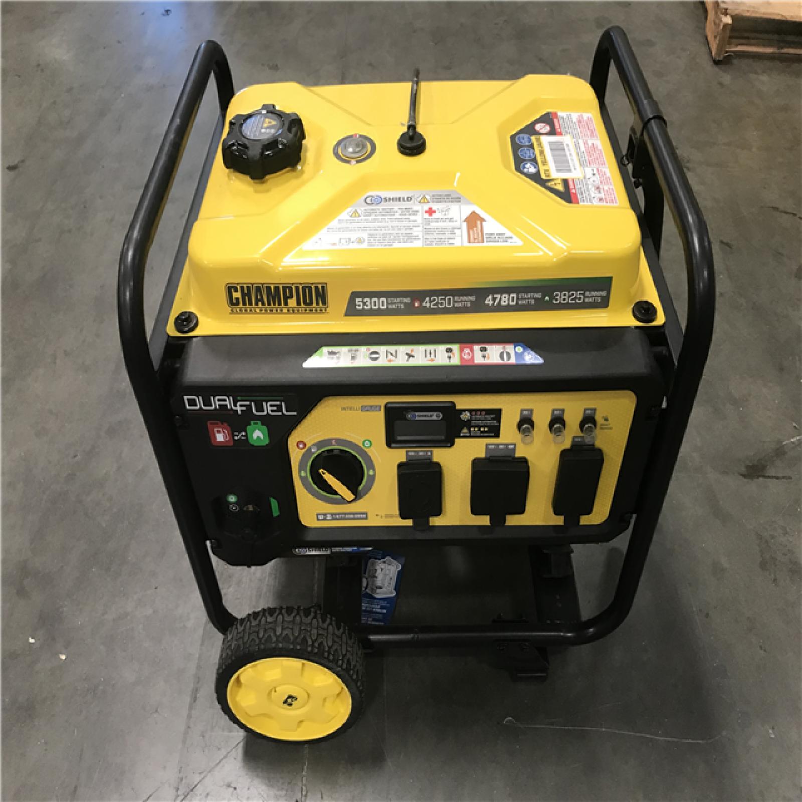 California LIKE-NEW Champion Power Equipment 4250-Watt Recoil Start Duel Fuel Generator