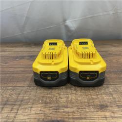 AS-IS DEWALT POWERSTACK 20V Lithium-Ion 5.0Ah Battery Pack (2 Pack)