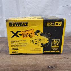 AS-IS DEWALT 20V MAX* XR Brushless Cordless Belt Sander