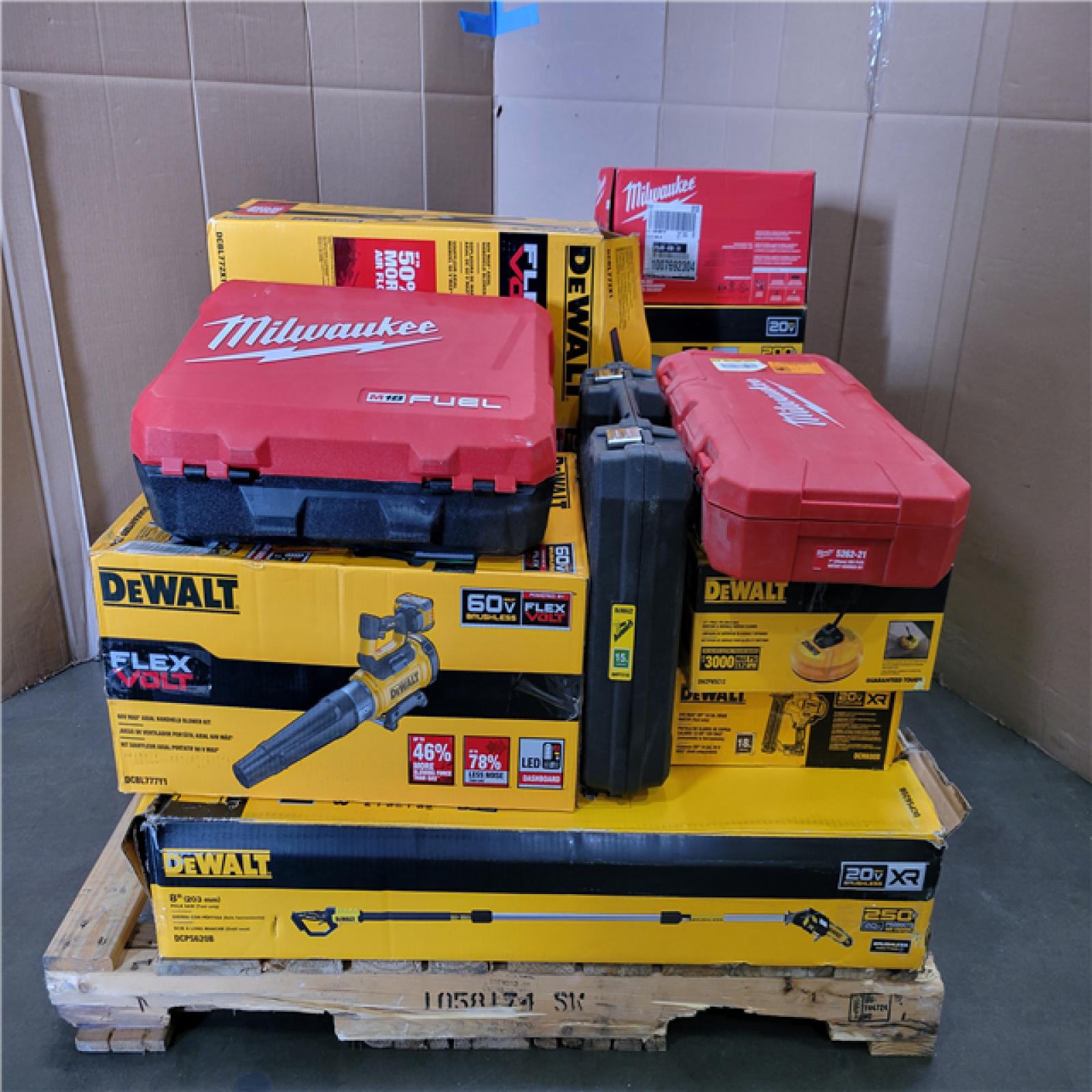 CALIFORNIA AS-IS TOOL PALLET